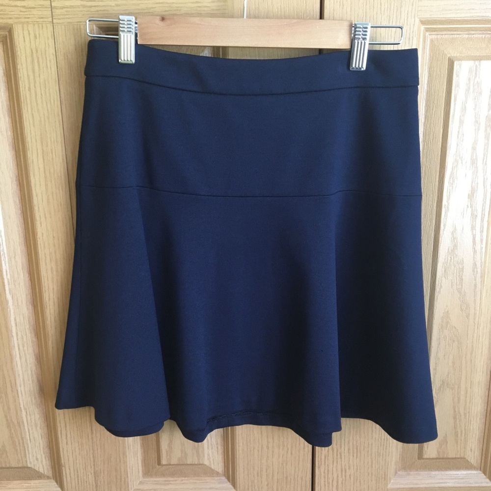NWOT Banana Republic Navy Blue Circle Skirt